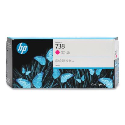 HP 738 (676M7A) Magenta Original DesignJet Ink Cartridge1