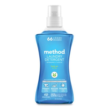 Laundry Detergent, Fresh Air Scent, 53.5 oz Bottle, 4/Carton1