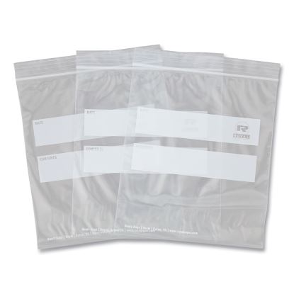 Zipper Bags, 1.73 mil, 7" x 7.99", Clear, 500/Carton1