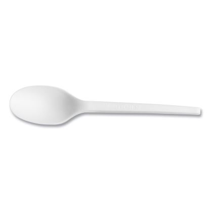 White CPLA Cutlery, Spoon, 1,000/Carton1