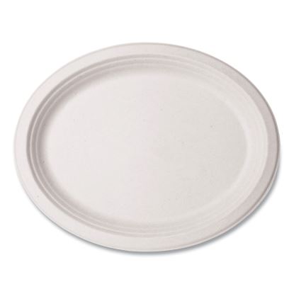 Nourish Molded Fiber Tableware, Platter, 8 x 10 x 1, White, 500/Carton1