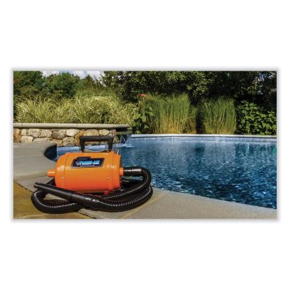 MagicAir Deluxe Electric Inflator/Deflator, 130 cu ft/min, 3.25 psi, 4 hp Motor, 110-120 V AC, Ships in 4-6 Business Days1