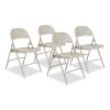 50 Series All-Steel Folding Chair, Supports 500 lb, 16.75" Seat Height, Gray Seat/Back/Base, 4/Carton, Ships in 1-3 Bus Days1