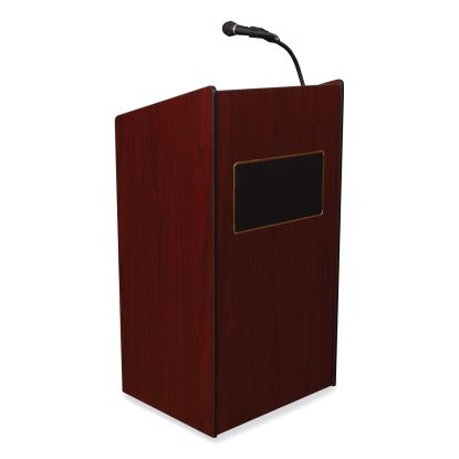Aristocrat Sound Lectern, 25 x 20 x 46, Mahogany, Ships in 1-3 Business Days1