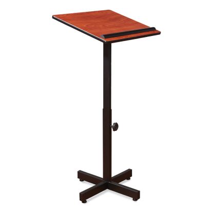 Portable Presentation Lectern Stand, 20 x 18.25 x 44, Cherry, Ships in 1-3 Business Days1