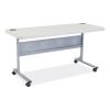 Flip-N-Store Training Table, Rectangular, 24 x 60 x 29.5, Speckled Gray, Ships in 1-3 Business Days1