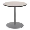 Cafe Table, 36" Diameter x 36h, Round Top/Base, Gray Nebula Top, Gray Base, Ships in 7-10 Business Days1