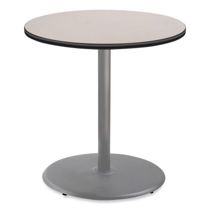 Cafe Table, 36" Diameter x 36h, Round Top/Base, Gray Nebula Top, Gray Base, Ships in 7-10 Business Days1