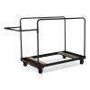 Folding Table Dolly for Round Tables, 660 lb Capacity, 40.5 x 28 x 61.5, Brown, Ships in 1-3 Business Days1