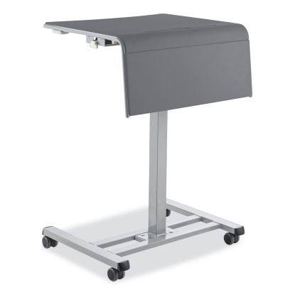 Sit-Stand Student Desk Pro, 23.5" x 19.5" x 28.5" to 41.75",  Charcoal Gray, Ships in 1-3 Business Days1