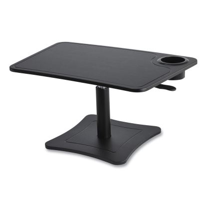High Rise Height Adj Laptop Stand w/Storage Cup, 23.75 x 15.25 x 12 to 15.75, Black, 20 lb Wt Cap, Ships in 1-3 Business Days1