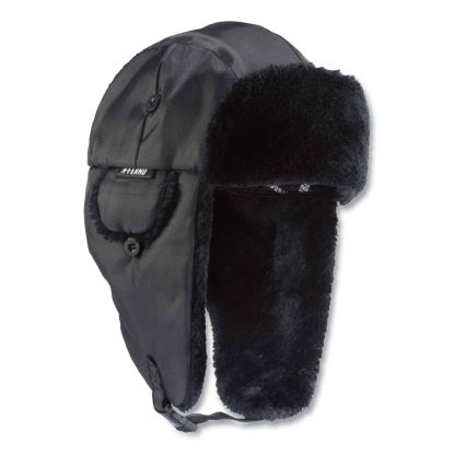 N-Ferno 6802 Classic Trapper Hat, Small/Medium, Black, Ships in 1-3 Business Days1
