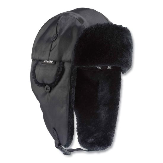 N-Ferno 6802 Classic Trapper Hat, Small/Medium, Black, Ships in 1-3 Business Days1