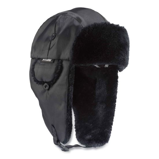 N-Ferno 6802 Classic Trapper Hat, Large/X-Large, Black, Ships in 1-3 Business Days1