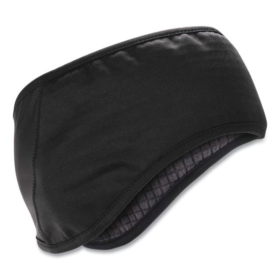 N-Ferno 6887 2-Layer Winter Headband, Spandex/Fleece, One Size Fits Most, Black, Ships in 1-3 Business Days1