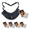 N-Ferno 6980 Winter Hand Warmer Muff Kit with 5 Hand Warmer Packets, Nylon/Fleece/Neoprene, Black, Ships in 1-3 Business Days1