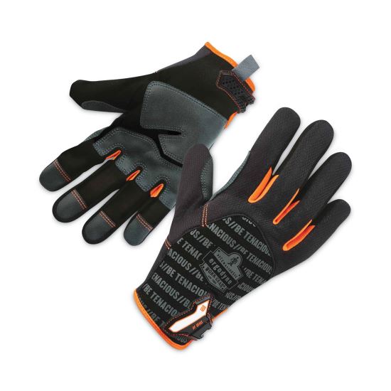 ProFlex 810 Reinforced Utility Gloves, Black,  X-Large, Pair, Ships in 1-3 Business Days1