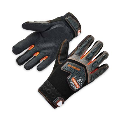 ProFlex 9015F(x) Certified Anti-Vibration Gloves and Dorsal Protection, Black, X-Large, Pair, Ships in 1-3 Business Days1