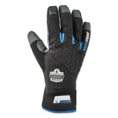 Proflex 817WP Reinforced Thermal Waterproof Utility Gloves, Black, Large, 1 Pair, Ships in 1-3 Business Days1