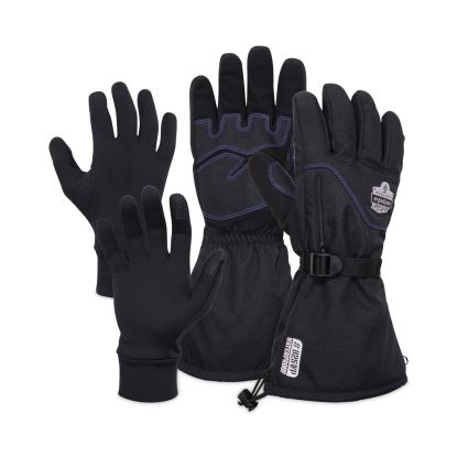 ProFlex 825WP Thermal Waterproof Winter Work Gloves, Black, Medium, Pair, Ships in 1-3 Business Days1