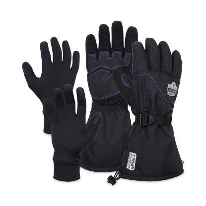 ProFlex 825WP Thermal Waterproof Winter Work Gloves, Black, X-Large, Pair, Ships in 1-3 Business Days1
