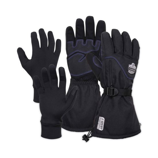 ProFlex 825WP Thermal Waterproof Winter Work Gloves, Black, 2X-Large, Pair, Ships in 1-3 Business Days1