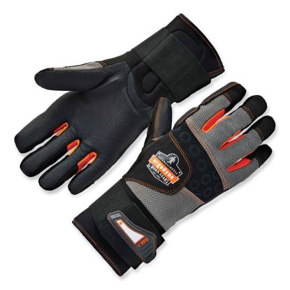 ProFlex 9012 Certified AV Gloves + Wrist Support, Black, Small, Pair, Ships in 1-3 Business Days1