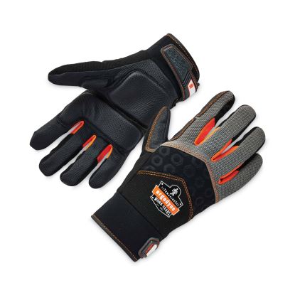 ProFlex 9001 Full-Finger Impact Gloves, Black, X-Large, Pair, Ships in 1-3 Business Days1