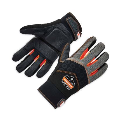 ProFlex 9001 Full-Finger Impact Gloves, Black, 2X-Large, Pair, Ships in 1-3 Business Days1