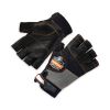 ProFlex 901 Half-Finger Leather Impact Gloves, Black, Small, Pair, Ships in 1-3 Business Days1