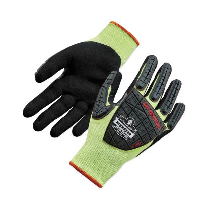 ProFlex 7141 ANSI A4 DIR Nitrile-Coated CR Gloves, Lime, Small, 72 Pairs/Pack, Ships in 1-3 Business Days1