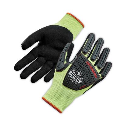 ProFlex 7141 ANSI A4 DIR Nitrile-Coated CR Gloves, Lime, Medium, 72 Pairs/Pack, Ships in 1-3 Business Days1