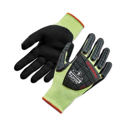 ProFlex 7141 ANSI A4 DIR Nitrile-Coated CR Gloves, Lime, 2X-Large, 72 Pairs/Pack, Ships in 1-3 Business Days1