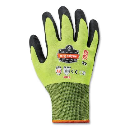 ProFlex 7022 ANSI A2 Coated CR Gloves DSX, Lime, Medium, Pair, Ships in 1-3 Business Days1