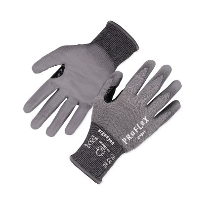ProFlex 7071 ANSI A7 PU Coated CR Gloves, Gray, Small, 12 Pairs/Pack, Ships in 1-3 Business Days1