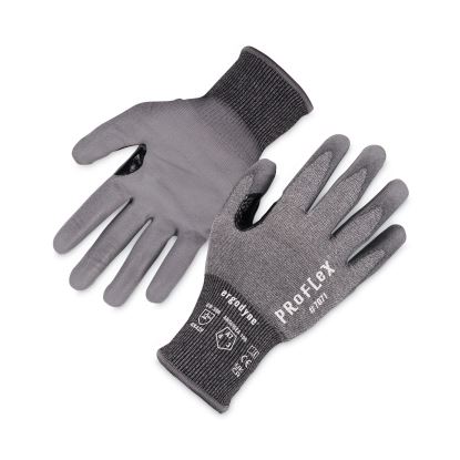 ProFlex 7071 ANSI A7 PU Coated CR Gloves, Gray, 2X-Large, 12 Pairs/Pack, Ships in 1-3 Business Days1
