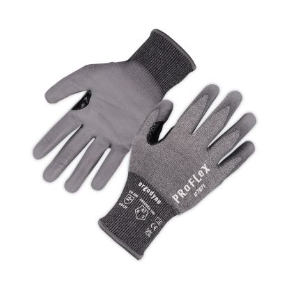 ProFlex 7071 ANSI A7 PU Coated CR Gloves, Gray, Small, Pair, Ships in 1-3 Business Days1