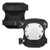 ProFlex 300 Knee Pads, Rounded Hard Cap, Buckle Closure, One Size Fits Most, White Cap, Pair, Ships in 1-3 Business Days1