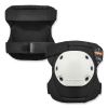 ProFlex 300HL Knee Pads, Rounded Hard Cap, Hook and Loop Closure, One Size, White Cap, Pair, Ships in 1-3 Business Days1
