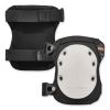 ProFlex 315 Abrasion-Resistant Knee Pads, Long Textured White Hard Cap, Buckle Closure, Pair, Ships in 1-3 Business Days1