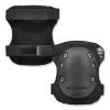 ProFlex 335HL Slip-Resistant Black Rubber Cap Knee Pads, Hook and Loop Closure, Pair, Ships in 1-3 Business Days1