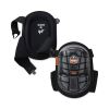 ProFlex 345 Injected Gel Knee Pads, Long Cap, Hook and Loop Closure, One Size, Black, Pair, Ships in 1-3 Business Days1