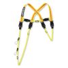 Squids 3132 Barcode Scanner Lanyard Harness, Small: 13" Arm Strap, 32" Lanyard Strap, Hi-Vis Lime, Ships in 1-3 Business Days1