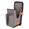 Squids 5541 Handheld Barcode Scanner Holster w/Belt Clip, Large, 2 Comp, 2.75x3.5x8,Polyester,Gray,Ships in 1-3 Business Days1