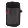 Squids 5544 Phone Style Scanner Holster w/Belt Clip and Loops, 1 Comp, 3.75x1x6.5, Polyester,Black,Ships in 1-3 Business Days1