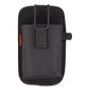 Squids 5542 Phone Style Scanner Holster w/Belt Loop, Small, 1 Comp, 3.75x1x6.5, Polyester, Black, Ships in 1-3 Business Days1