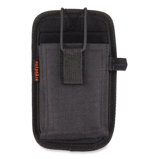 Squids 5542 Phone Style Scanner Holster w/Belt Loop, Small, 1 Comp, 3.75x1x6.5, Polyester, Black, Ships in 1-3 Business Days1