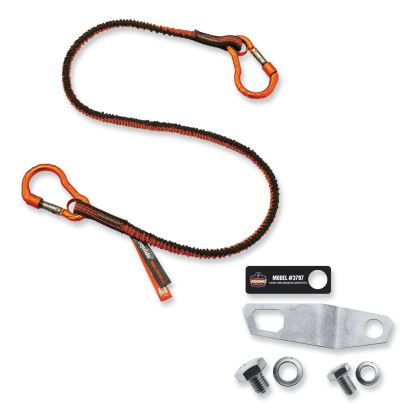 Squids 3196 Grinder Tool Tethering Kit, 8 lb Max Working Capacity, 38" Long, Orange/Gray, Ships in 1-3 Business Days1