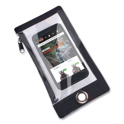 Squids 3760 Phone Pouch + Trap for Standard Size Phones, Clear/Black, Ships in 1-3 Business Days1