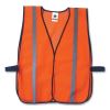 GloWear 8020HL Non-Certified Standard Vest, Polyester, One Size Fits Most, Orange, Ships in 1-3 Business Days1